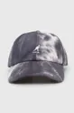 Хлопковая кепка Kangol серый