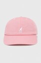 Kangol czapka z daszkiem bawełniana K5165HT.PE600 różowy AA00