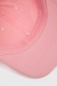 Kangol czapka z daszkiem bawełniana K5165HT.PE600 różowy
