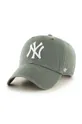 зелёный Хлопковая кепка 47brand MLB New York Yankees Unisex