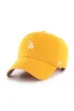 κίτρινο Βαμβακερό καπέλο του μπέιζμπολ 47 brand MLB Los Angeles Dodgers Unisex