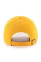 47brand czapka z daszkiem bawełniana MLB Los Angeles Dodgers żółty