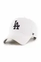 bela Kapa s šiltom 47brand MLB Los Angeles Dodgers Unisex