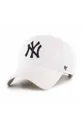 λευκό Βαμβακερό καπέλο του μπέιζμπολ 47brand MLB New York Yankees Unisex