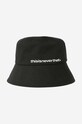 thisisneverthat cotton hat Long Bill Bucket Hat cotton black TN221WHWBK02