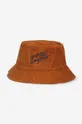pomarańczowy Guess Originals kapelusz bawełniany Unisex