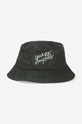 Guess Originals kapelusz bawełniany aplikacja zielony M2BZ16.WEUX0