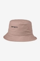 růžová Bavlněný klobouk Carhartt WIP Unisex