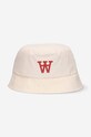 Wood Wood cotton hat Dex cotton beige 10280802.7083