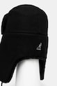 Čiapka s prímesou vlny Kangol Wool Ushanka K0102FA.BLACK čierna AA00