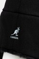 Doplňky Čepice z vlněné směsi Kangol Wool Ushanka K0102FA.BLACK černá