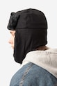 Čiapka s prímesou vlny Kangol Wool Ushanka K0102FA.BLACK čierna