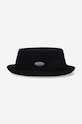 Kangol wool hat Lite Felt Pork Pie wool black K0212CO.BLACK