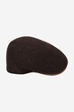 Doplňky Vlněná čepice Kangol Wool 504-S K3248HT ESPRESSO/CAMEL K3248HT.ESPRESSO/CAMEL hnědá