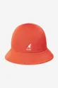 Dvostranski klobuk Kangol oranžna