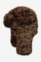 brown Kangol beanie Leopard Trapper Unisex