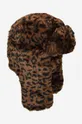 Kangol czapka Leopard Trapper brązowy