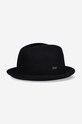 Kangol wool hat Polished Player wool black K4385.BLACK