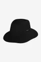 negru Kangol pălărie de lână Barclay Trilby Unisex