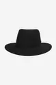 Vlněný klobouk Kangol Barclay Trilby černá
