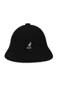 czarny Kangol kapelusz Bermuda Casual Unisex