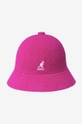 różowy Kangol kapelusz Bermuda Casual Unisex