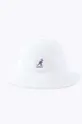 alb Kangol pălărie Kapelusz Kangol Bermuda Casual 0397BC WHITE Unisex