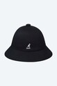 Kangol kapelusz Tropic Casual pozostałe czarny K2094ST.BLACK