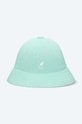 Kangol kapelusz Tropic Casual pozostałe turkusowy K2094ST.BLUE