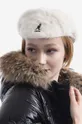 Kangol beretă din lână Ivory Furgora 504 bej