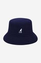 Kangol kapelusz wełniany Wool Lahinch wełna granatowy K3191ST.NAVY
