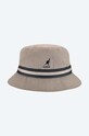 Bavlněný klobouk Kangol Stripe Lahinch bavlna námořnická modř K4012SP.GREY