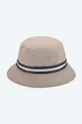Kangol kapelusz bawełniany Stripe Lahinch granatowy