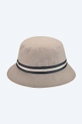 Pamučni šešir Kangol Stripe Lahinch mornarsko plava