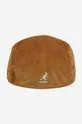Kangol bakerboy hat Cord Cap brown