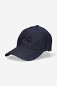 A.P.C. czapka z daszkiem Casquette Eden pozostałe granatowy COCSX.M24090