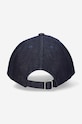 Akcesoria A.P.C. czapka z daszkiem Casquette Eden COCSX.M24090 granatowy