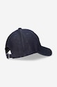 A.P.C. czapka z daszkiem Casquette Eden COCSX.M24090 granatowy