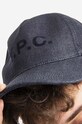 A.P.C. czapka z daszkiem Casquette Eden COCSX.M24090
