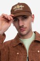 Drôle de Monsieur cotton baseball cap CP112.BROWN