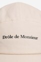 Drôle de Monsieur czapka z daszkiem bawełniana CP119.BEIGE