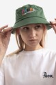 by Parra cotton hat 47360.GREEN green AA00