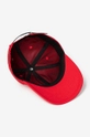 red Aries cotton baseball cap