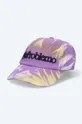 fioletowy Aries czapka z daszkiem bawełniana Tie-Dye No Problemo Unisex