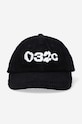 032C cotton baseball cap Glitch Logo Cap black SS22.A.0020.M