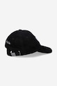 032C cotton baseball cap Glitch Logo Cap SS22.A.0020.M black