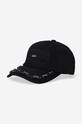 032C cotton baseball cap Rivet Cap cotton black SS22.A.0030.M
