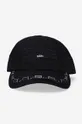 black 032C cotton baseball cap Rivet Cap