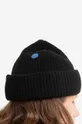 czarny Ader Error czapka wełniana Beanie BLAFWBE03BK