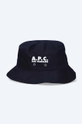 navy A.P.C. cotton hat Unisex